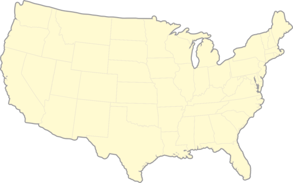 Map of the United States